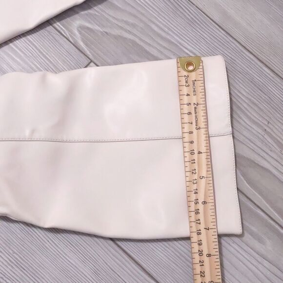 (39-2902) COUTGO Womens Knee High Boots Stiletto Heels Sz 8.5 - Picture 6 of 11